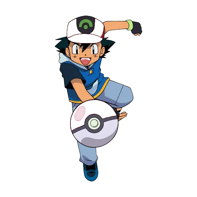 Ash Ketchum Cap and Poké Ball