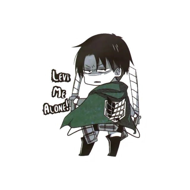 Levi Ackerman Cravat and Uniform Shadows