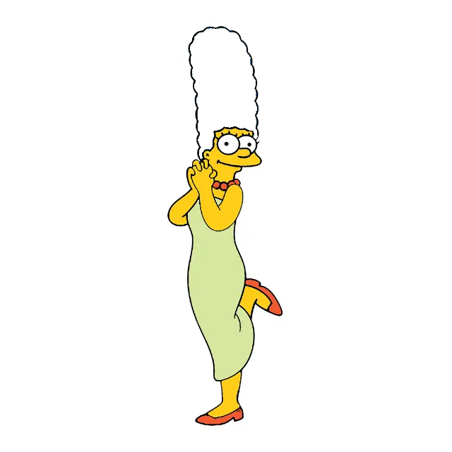 Marge Simpson Hair