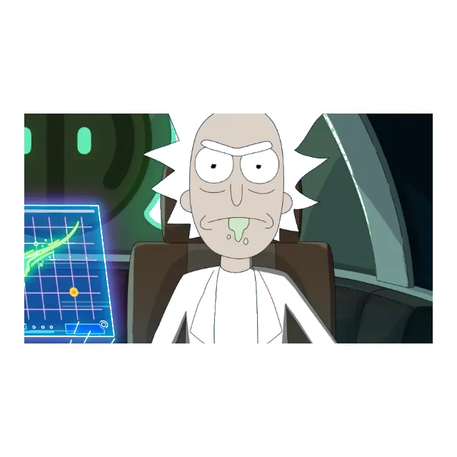 Rick Sanchez Hair and Shirt