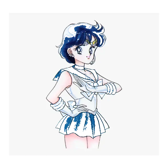 Sailor Mercury Hair
