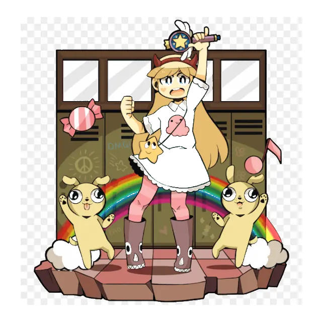 Star Butterfly Dress