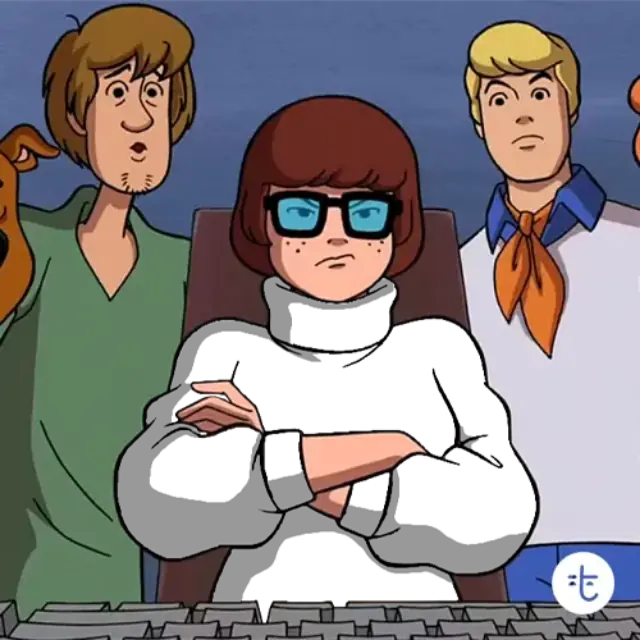 Velma Dinkley Sweater Toon Tone color match asset